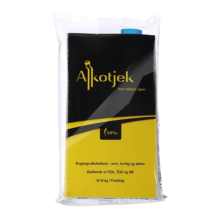 Alkotjek -engangsalkotest